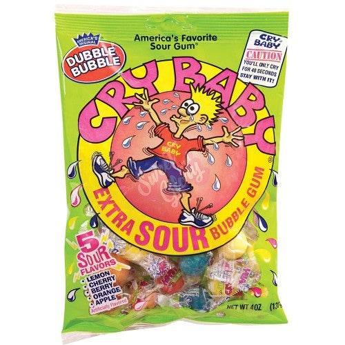 Cry Baby Extra Sour Dubble Bubble Bag