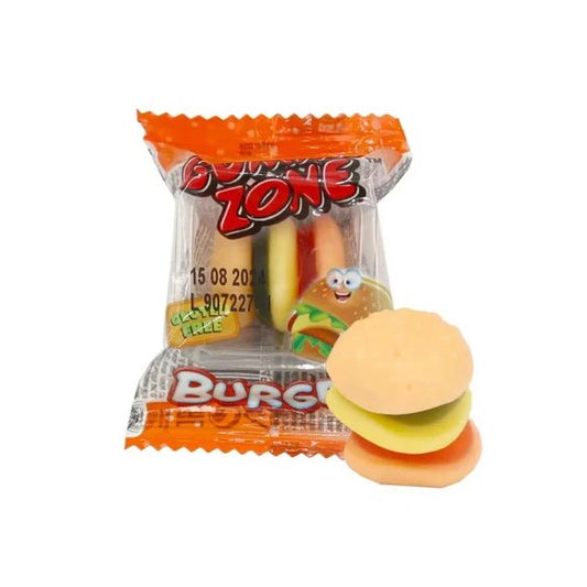 Gummi Zone Mini Burger Chew Gum