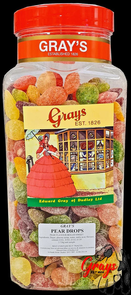 Large Pear Drops Candy Sweets