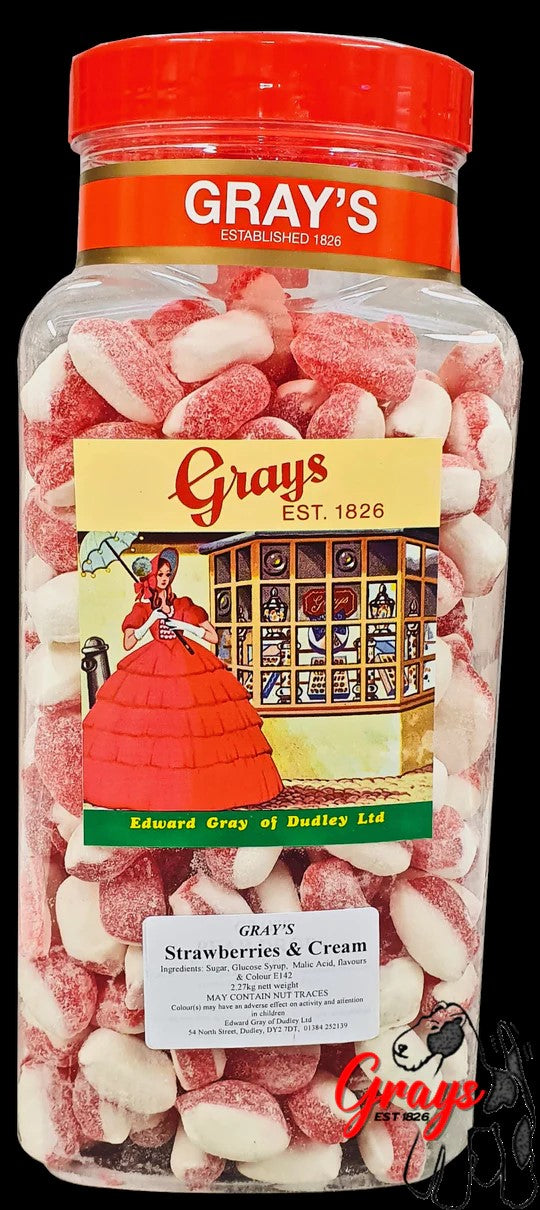 Strawberry & Cream Candy Sweets