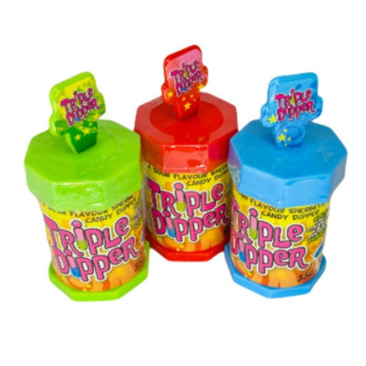 Triple Dipper Candy Sherbert Treat