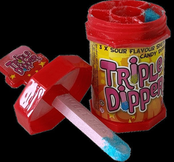 Triple Dipper Candy Sherbert Treat